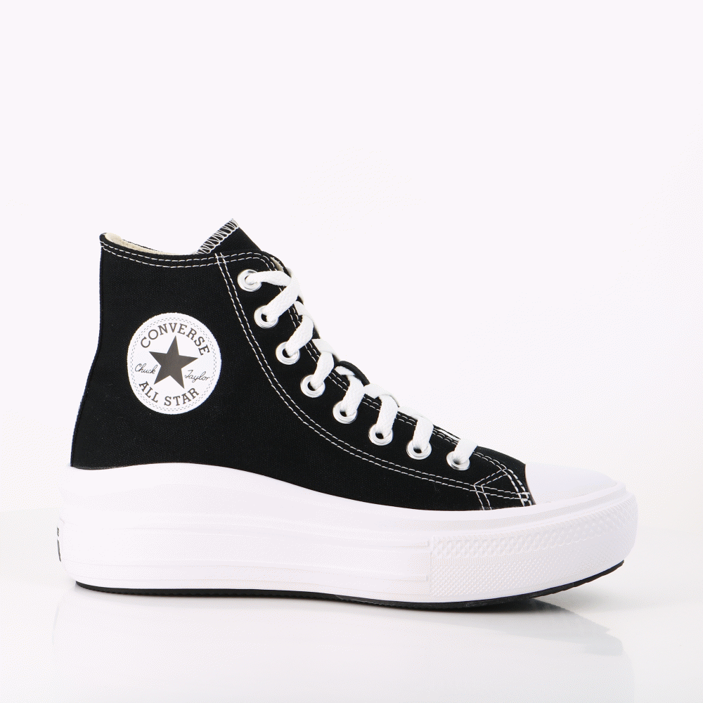 Nice Shoes Converse converse chuck taylor all star move hi noir ivoire naturel blanc noir