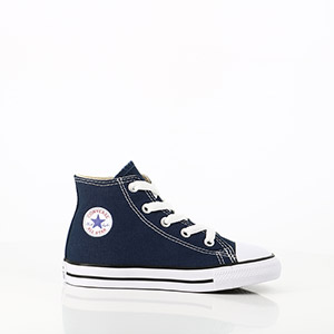 VICTORIA 1 125241 GRIS CONVERSE BEBE CHUCK TAYLOR ALL STAR HI MARINE:BLEU