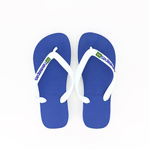 VICTORIA 6613 ROJO HAVAIANAS BRASIL LOGO MARINE BLUE:BLEU