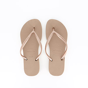 BIRKENSTOCK FRANCA BRAIDED COGNAC HAVAIANAS SLIM ROSE GOLD:OR
