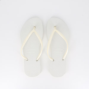 HAVAIANAS HAVAIANAS SLIM WHITE<br>BLANC