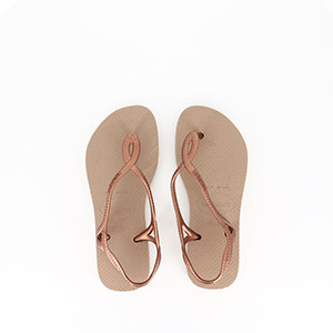 HAVAIANAS SQUARE VELVET RUST HAVAIANAS ENFANT LUNA ROSE GOLD ROSE GOLD:ROSE