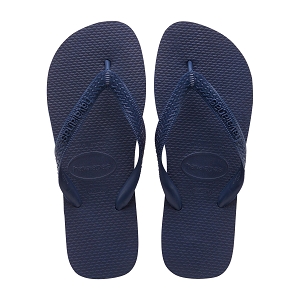 LES TROPEZIENNES CRYOSOL TEE SHIRT COL V FRAMBOISE HAVAIANAS ENFANT TOP NAVY BLUE