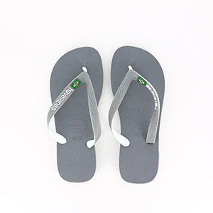 BIRKENSTOCK ARIZONA CUIR ECRU HAVAIANAS BRASIL MIX STEEL GREY WHITE WHITE:GRIS