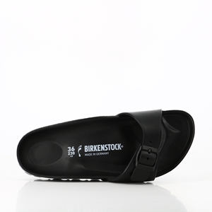BIRKENSTOCK CATALINA CUSHION BUCKLE PATENT WHITE BIRKENSTOCK MADRID EVA  BLACK:NOIR