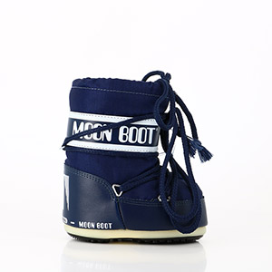 HOFF CITY ANTWERP WOMAN MOON BOOT BEBE MINI NYLON BLUE:BLEU