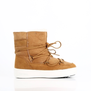 TIMBERLAND PROTECTION ANTI TACHES ET HYDROFUGE BALM PROOFER MOON BOOT ENFANT PULSE JR GIRL SHEARLING WHISKY:MARRON