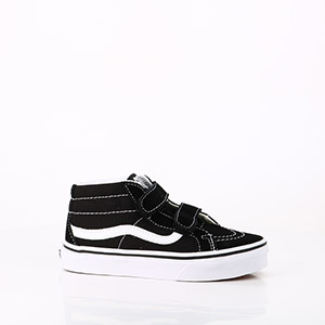 VICTORIA 25014 BLANCO VANS ENFANT SK8 MID REISSUE V BLACK TRUE WHITE:NOIR