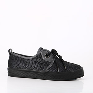 DR MARTENS SINCLAIR PLATEFORME CUIR VERNI GAUFRE LEOPARD NOIR ARMISTICE SONAR ONE W ASPIGA BLACK:NOIR