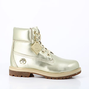 NAPAPIJRI MAN SUEDE CAMOUFLAGE TIMBERLAND 6 INCH BOOT PREMIUM GOLD METALLIC:OR