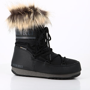 DR MARTENS 1460 W WHITE LAMPER MOON BOOT MONACO LOW WP2 BLACK:NOIR