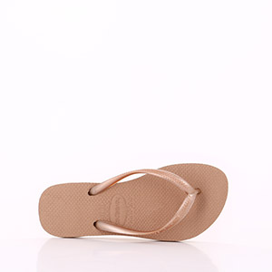 HAVAIANAS ENFANT TOP CAMU GREEN HAVAIANAS ENFANT SLIM ROSE GOLD:ROSE