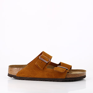 UGG HYDE CHESTNUT BIRKENSTOCK ARIZONA SFB SUEDE MINK:MARRON