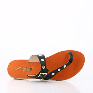 HAVAIANAS TOP NAUTICAL BEIGE STRAW NAVY BLUE LES TROPEZIENNES DECLIC :NOIR