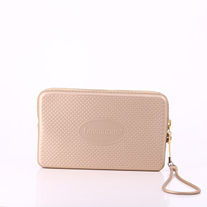 CONVERSE CHUCK TAYLOR ALL STAR HI ANTHRACITE HAVAIANAS MINI BAG PLUS COOL METALLIC CHAMPAGNE:OR
