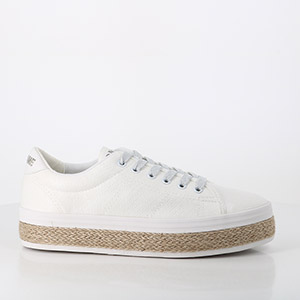HAVAIANAS ENFANT MAX MARINE BLUE WHITE NO NAME MALIBU SNEAKER BRAIDY WHITE:BLANC