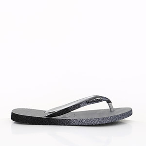 CONVERSE SWEAT COLLE ROND ALL STAR BLACK HAVAIANAS SLIM SPARKLE II STEEL GREY:GRIS