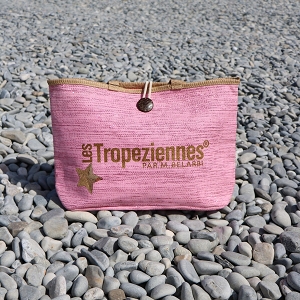FITFLOP OPUL TONGS STRASS ALL BLACK LES TROPEZIENNES SAC PINK SHOPPING PANAMA