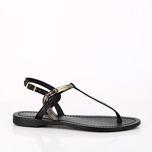 HAVAIANAS SLIM GLITTER II BLACK DARK GREY LES TROPEZIENNES BILYBLAK NOIR OR:NOIR