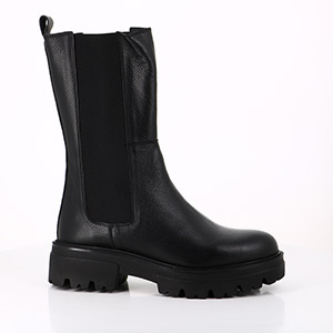 BOBBIES PAIGE CHAMPAGNE IRISE REQINS DEVORA CUIR GRAINE:NOIR