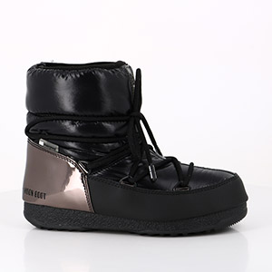 LES TROPEZIENNES HAMAT IRISE NOIR MOON BOOT PROTECHT LOW ASPEN BLACK