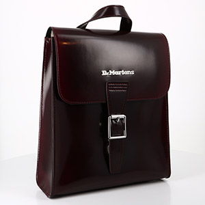 DR MARTENS ADRIAN BEX BLACK DR MARTENS MINI SAC À DOS VEGAN CHERRY RED OXFORD RUB OFF:ROUGE
