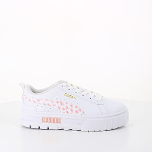 ADIDAS SUPERSTAR NOIR BLANC PUMA ENFANT MAYZE WILD PS WHITE:BLANC