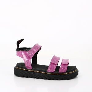 BIRKENSTOCK ARIZONA SFB CUIR SUEDE TAUPE DR MARTENS SANDALES KLAIRE PAILLETÉES DARK PINK:ROSE