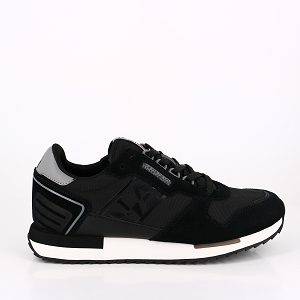 VICTORIA ENFANT 6627 NUBE NAPAPIJRI MAN SUEDE BLACK:NOIR