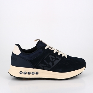 BIRKENSTOCK ARIZONA SBF BF BLUE NAPAPIJRI BLUE MARINE:BLEU