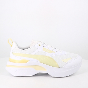PUMA BEBE CALI SPORT AC PUMA WHITE WHISPER WHITE PUMA  KOSMO RIDER WHITEANISE FLOWER:JAUNE