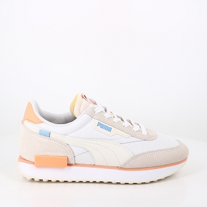 LES TROPEZIENNES HERRATYS NOIR PUMA FUTURE RIDER SOFT WHITE PRISTINE:MULTICOULEUR