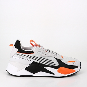 LES TROPEZIENNES CORALIE BLANC PUMA RS X GEEK FEATHER GRAY BLACK:BLANC