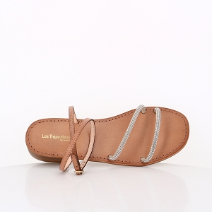 HAVAIANAS LUNA PREMIUM ROSE GOLD LES TROPEZIENNES HODA NUDE ARGENT:ROSE