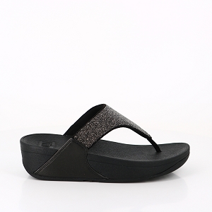 HOFF LYCHEE FITFLOP OPUL TONGS STRASS ALL BLACK