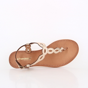 SCHMOOVE SPARK CLAY NAPPA SUEDE WHITE FOREST LES TROPEZIENNES HALLYN OR SERPENT:OR