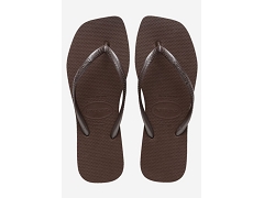 HAVAIANAS HAVAIANAS SLIM SQUARE DARK BROWN<br>