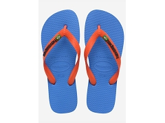 HAVAIANAS HAVAIANAS BRASIL LOGO BLUE ORANGE<br>