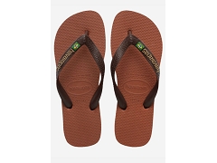 HAVAIANAS HAVAIANAS BRASIL LOGO RUST COFFEE<br>