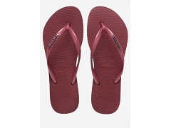 HAVAIANAS HAVAIANAS SLIM LOGO METALLIC AMARANTH<br>