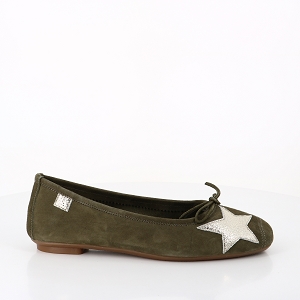 BIRKENSTOCK MADRID BIG BUCKLE ORCHID REQINS HELLO PEAU CRACK OLIVE PLATINE:VERT