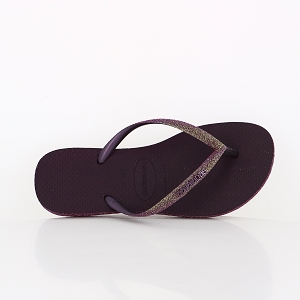 Havaianas havaianas slim sparkle ii aubergine violet Nice Shoes