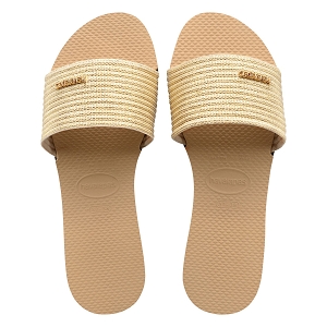 VICTORIA 1126179 NUDE HAVAIANAS YOU MALTA METALLIC GOLDEN