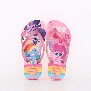 NAPAPIJRI NP0A4HLC BLUE MEDIEV HAVAIANAS ENFANT SLIM MY LITTLE PONY:ROSE