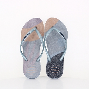 HAVAIANAS YOU MALTA GOLDEN HAVAIANAS SLIM PALETTE GLOW ASHLEY BLUE:BLEU