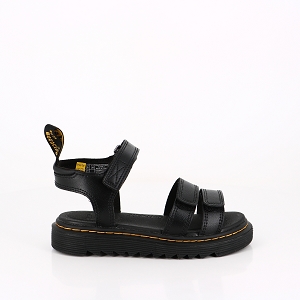 KDOPA BOWIE BLANC DR MARTENS ENFANT SANDALES KLAIRE CUIR À BRIDES:NOIR