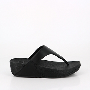 BIRKENSTOCK ARIZONA EVA NAVY FITFLOP LULU TONGS EN CUIR NOIR:NOIR