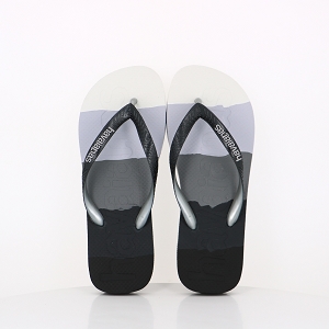 HAVAIANAS TOP SENSES BEIGE BEIGE HAVAIANAS TOP LOGOMANIA MULTICOLOR:GRIS