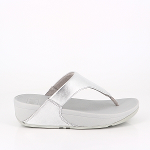 LES TROPEZIENNES HIKANO OR CRAQUELE FITFLOP LULU TONGS EN CUIR SILVER:ARGENT