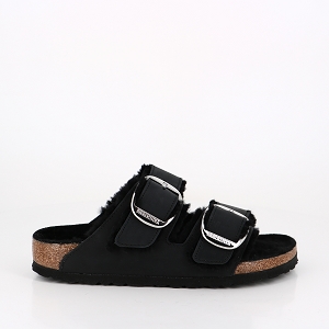 KDOPA KS BOWIE ORANGE BIRKENSTOCK ARIZONA BIG BUCKLE SHEARLING BLACK:NOIR